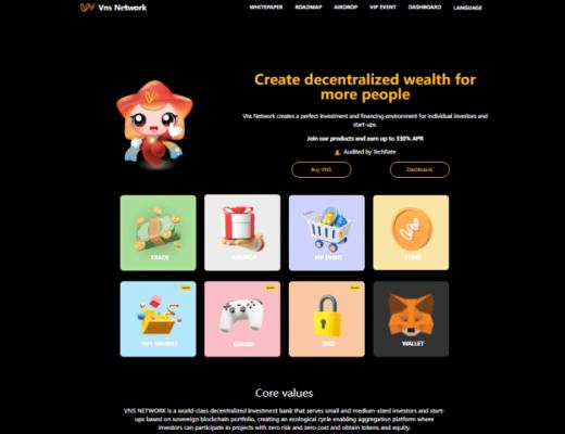 
      VNS Network | 首个由香港技术团队打造的区块链聚合平台（港版pinksale粉色特卖）