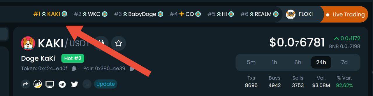 KAKI(柯基)香港版MEME币之王 国货之光火爆来袭