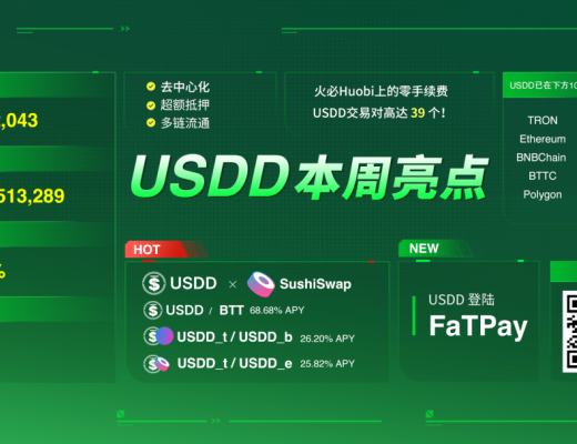 
      一图速览USDD本周亮点
