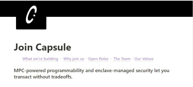 
      Capsule：无需权衡的交易