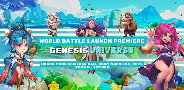 
      Genesis Universe World Battle Launch Premier：释放游戏和NFT的新时代