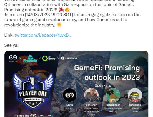 
      Qitmeer Network 月报(2023/03/01-2023/03/31)