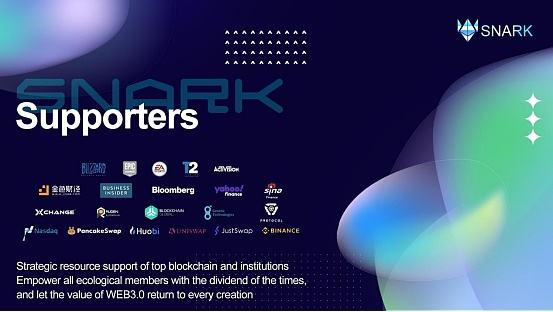 
      聚能量 战未来：SNARK 4月5日英国•伦敦路演进入最后倒计时 敬请期待