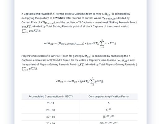 
      X WINNER的机制和技术将彻底革命游戏行业